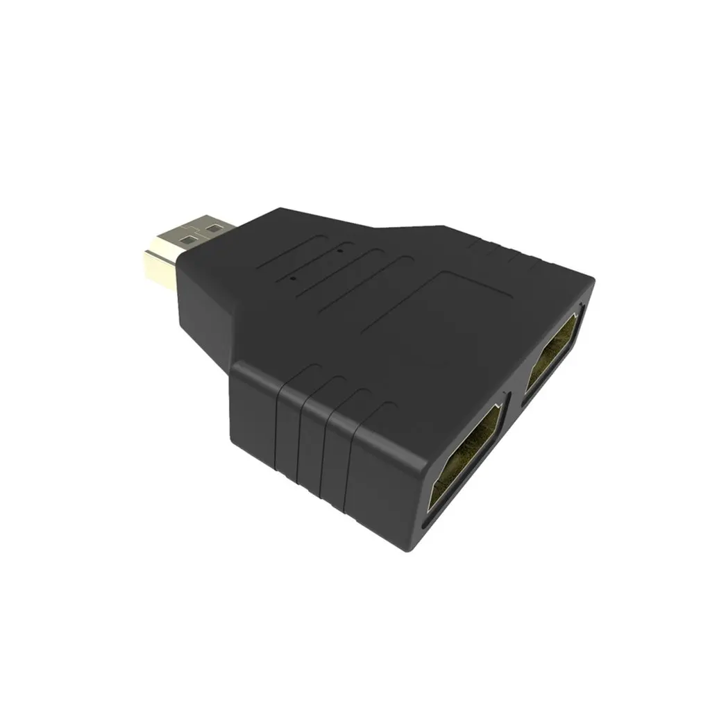 1080 p 1 в 2 Переходник HDMI разветвитель штекер на 2 гнездо Onversion головной адаптер