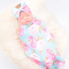 Спальный мешок костюм и ободок для маленьких мальчиков и девочек с перьями слон ананас лиса спальный мешок повязка на голову 0-3 м