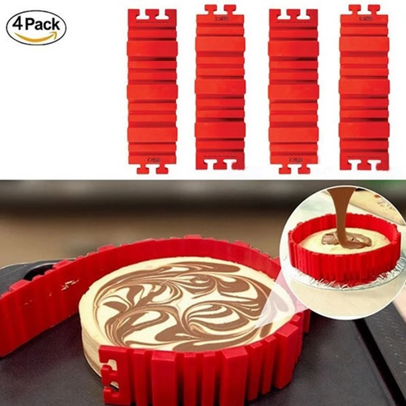 Испечь змея силиконовые формы для торта набор из четырех частей комбинация рукоделие Форма для пирога 165 г