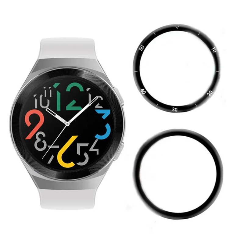 

Защитная пленка из мягкого волокна с изогнутыми краями 3D для Huawei Watch GT 2e/GT2 E Smartwatch, полная защита экрана, чехол GT2E