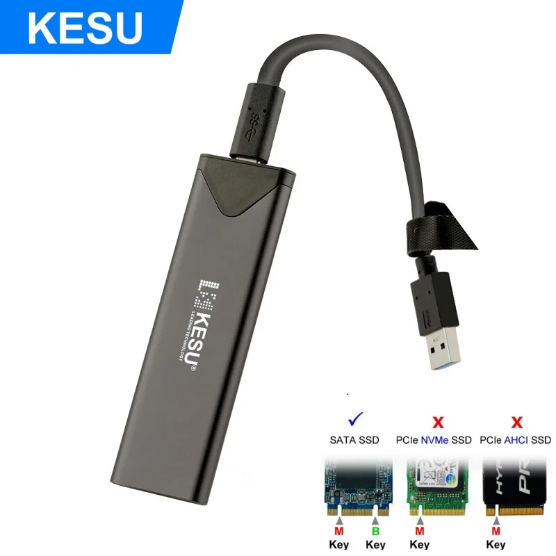M.2 корпус SSD адаптер USB 3 1 Gen NGFF жесткий диск Внешний для жесткого диска корпуса