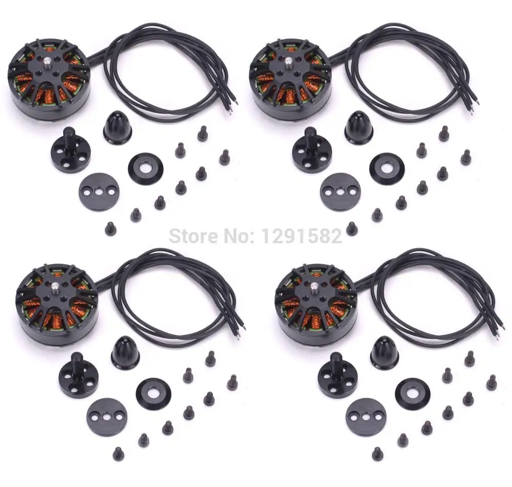 

Hot 6pcs 3508 580KV Brushless Motor Support 4S / 4 pair1245 propeller for ZD550 ZD850 Multirotor Quadcopter