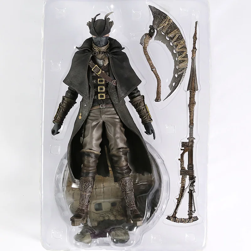 Bloodborne The Old Hunter with Saw Cleaver 1/6 Scale Statue PVC Model Toy Figurals