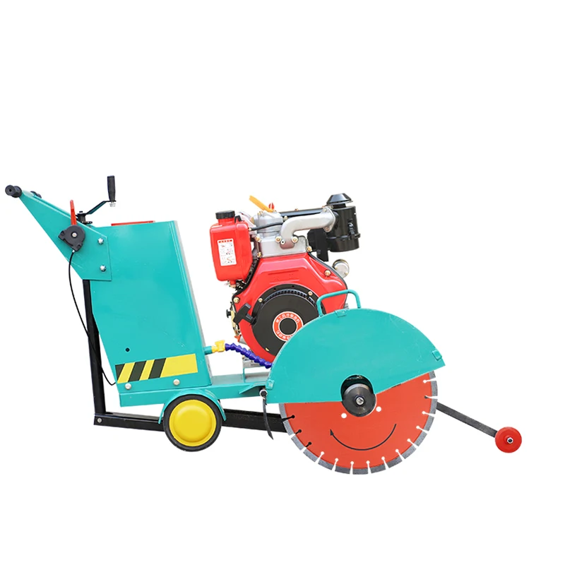 Concrete pavement engraving machine Gasoline road cutting machine Cement floor cutting and