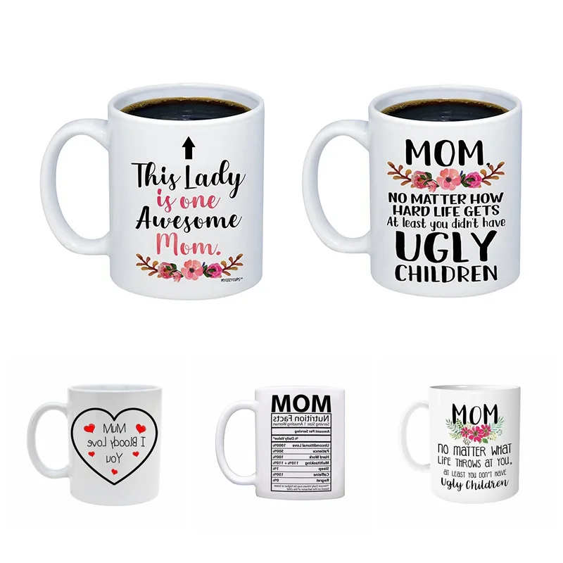 

Ceramics Mug Chic 350ML Creative Coffee Cup Afternoon Tea Mug Couple Travel Milk Cup For Mothers Day Birthday Gift Anniversary