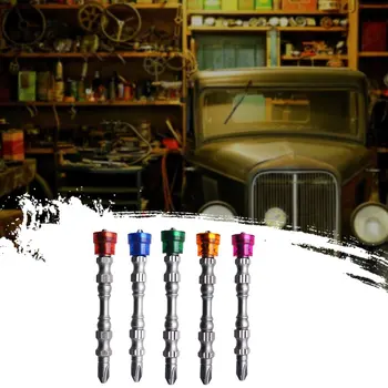 

5Pcs Magnetic Screw Driver Bit 65Mm Screwdriver Bits Drill Set S2 Alloy Steel Professional Fashion Portable