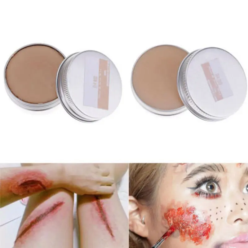 Воск для макияжа лица на Хэллоуин имитирующий воск носа и шрамов бесплатная