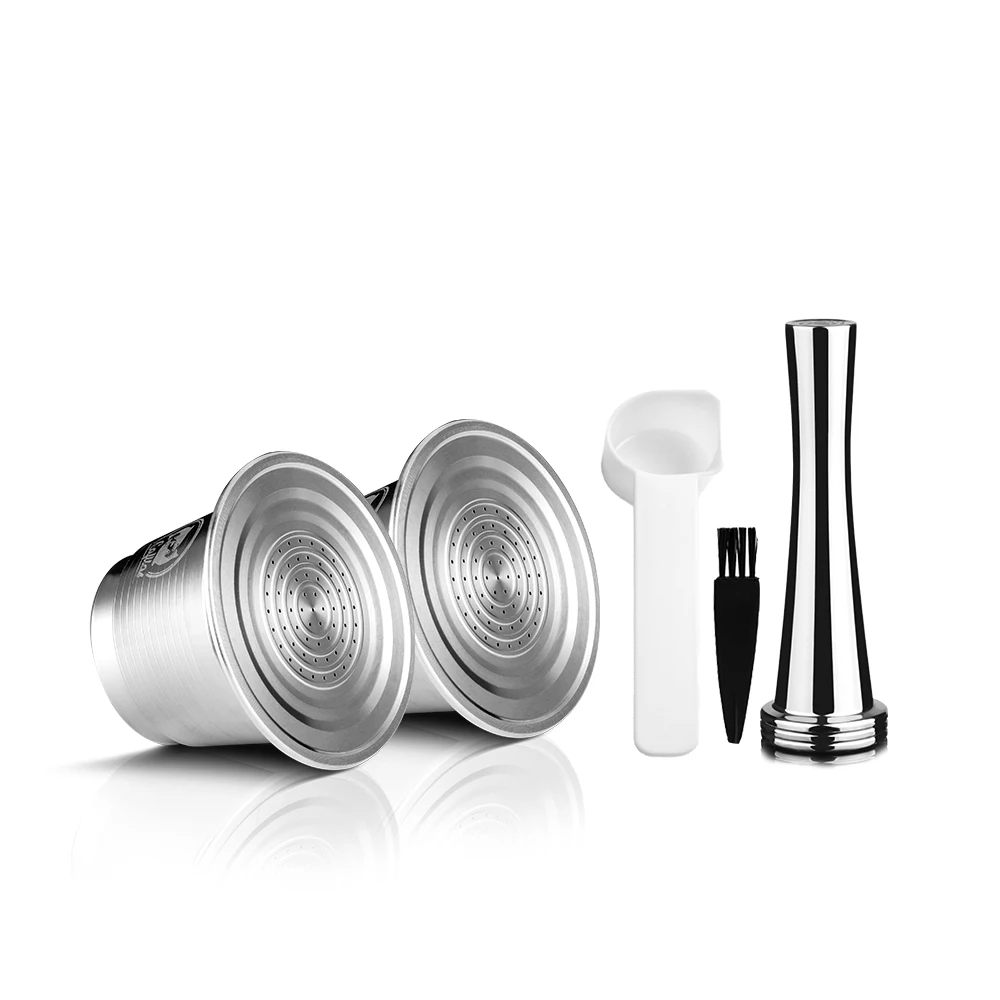 Icafilas многоразовые кофейные капсулы для Nespresso из нержавеющей стали фильтры чашка