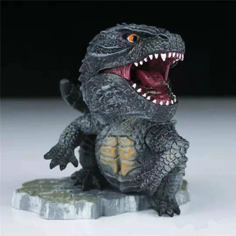 1 шт. Милая Godzilla глухая коробка вторая бомба свирепый яйцо зверь серия тренд гараж набор игрушка подарок кукла украшения случайный отправка