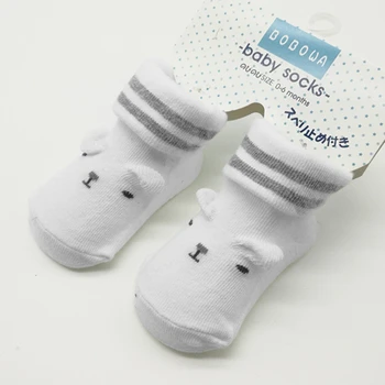 

High Quality Thicken Cartoon Comfort Cotton Newborn Socks Kids Boy New Born Baby Girl Socks Meia Infantil Miaoyoutong