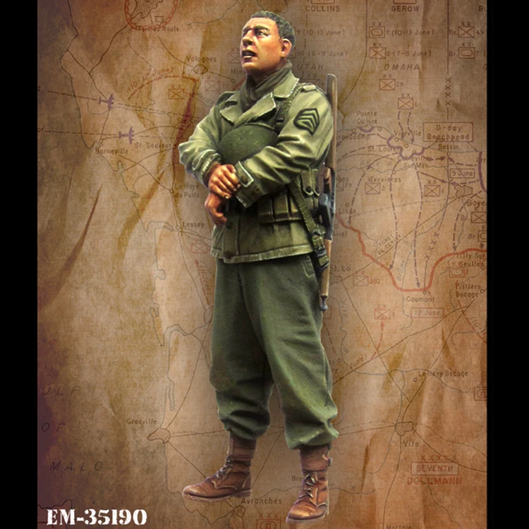 1/35 советских солдат элитных штурмовых смоляная модель фигурки GK солдатская