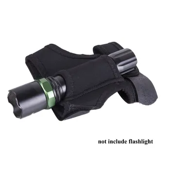

Diving Flashlight Holder 600D Nylon Portable Adjustable Wrist Hand Wrap Strap Hunting Tackles Tools