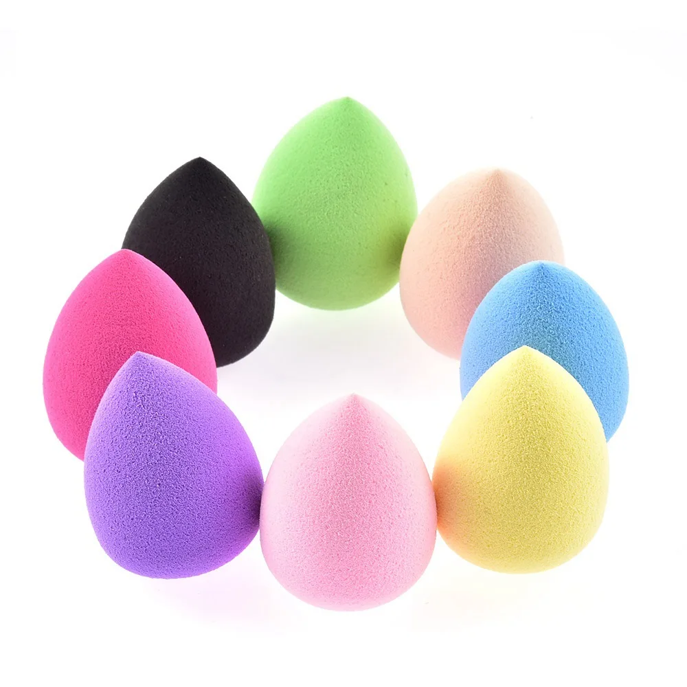 

Latex Makeup Tool Water Drop Powder Puff Small Cosmetic Egg Sponge Makeup Only Puff 32*46 Manufacturers Wholesale