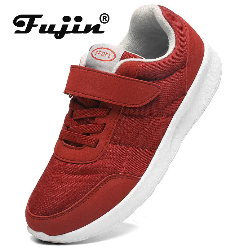 Fujin/Осенняя прогулочная женская обувь Нескользящая среднего возраста Обувь для