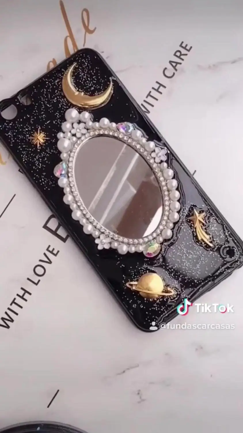 Чехол для телефона зеркальный DIY
