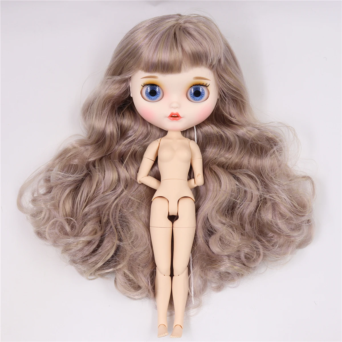 ICY factory шарнирная кукла blyth toy joint body белая кожа пользовательская кукла матовое лицо 30 см голая кукла детский подарок