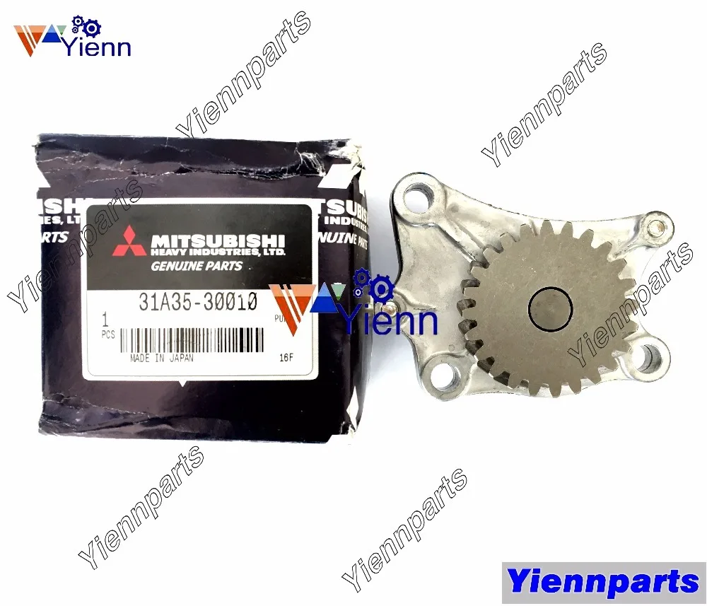 Масляный насос для Mitsubishi S3L S3L2 S4L S4L2 31A35 30010 оригинальные запчасти этого T233 T273 T303 T353