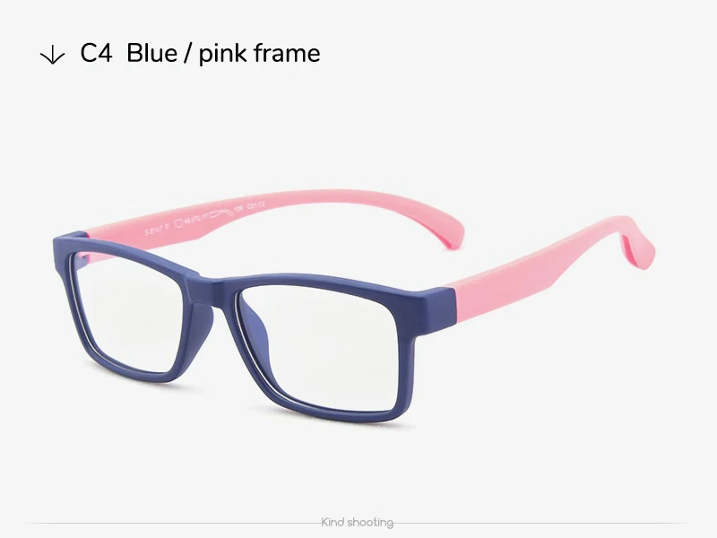Toketorism Дети Силиконовые Оптические рамки анти синие очки для мальчиков и девочек