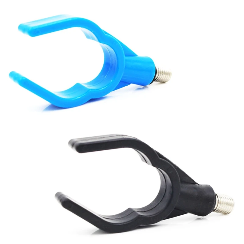 

U/V Shape Plastic Fishing Rod Holder Fish Pole Bracket Heads Gripper Anti-slip Fishing Rod Support Stand Fishing Accessories