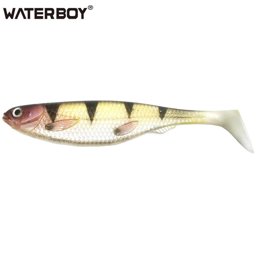 soft lure artificial bait big shads soft 12.5cm 13.7g 15cm 22g PVC material 20cm 55g T Tail Softbaitsfor sea bass perch zander