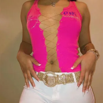 

Girlgo Bohemian Fashion Crystal Shiny Luxury Belt for Women Trendy Lady Dress Accessories Waist Belt Jewelry Party Wholesale