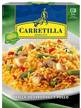 

Vegetables and Chicken Paella 250 gr.