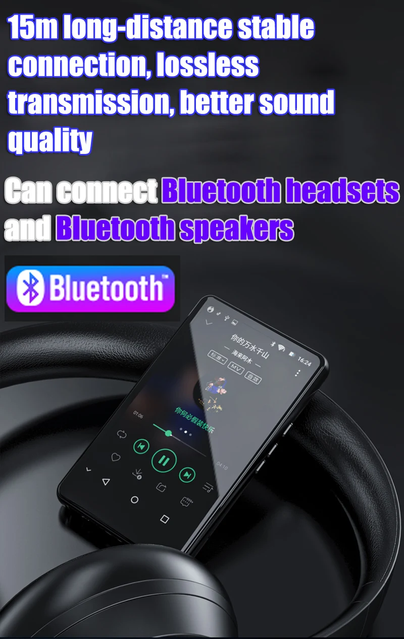 WIFI bluetooth full Touch 5inch IPS Screen MP3 Player can get to the Internet FM Radio Video Player E-book Built-in Speaker best mp3 player