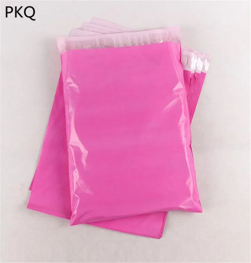 

10pcs Pink/yellow/green/white Color Poly Mailer Self Sealing Plastic Shipping Mailing Bag Plastic Storage Bag For Clothing Pack