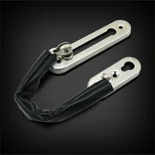 Kailei di Circle Противоугонная цепь черно-белая с узором Противоугонная цепь тканевая обертка цепь Противоугонная застежка только для отеля