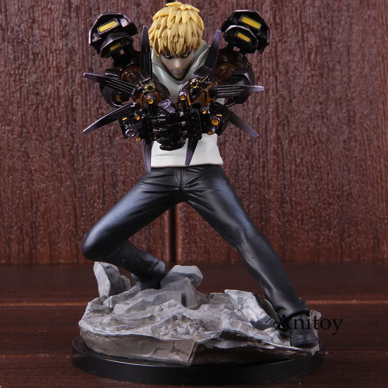 Аниме One Punch Man Genos GK Статуя Фигурка 1/10 масштаб One-Punch Genos фигурка ПВХ Коллекционная модель игрушки