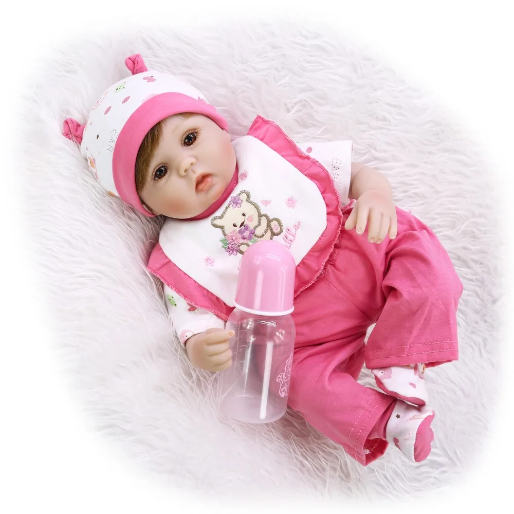 KEIUMI 1" Reborn Boneca Menina мягкий силиконовый Reborn Baby Doll игрушка для девочки подарок на день детей мягкая кукла Playmate