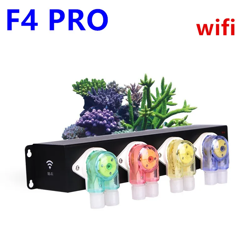 

Kamoer F4 PRO WiFi Peristaltic dosing pump Marine coral reef aquarium saltwater sea water fish tank dosing pumps