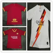 19 20 римская Футбольная Футболка EL SHAARAWY FLORENZI DE ROSSI TOTTI DZEKO PEROTTI STROOTMAN NAINGGOLAN футбольная рубашка для взрослых