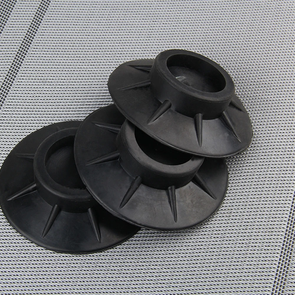 4Pcs Feet Pads Elasticity Rubber Floor Accessories Non Slip Furniture Universal Protectors Mat Washing Machine Anti Vibration
