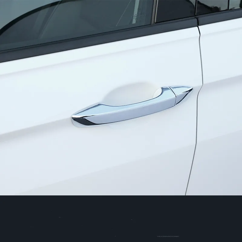 Хромированная крышка дверной ручки для Volkswagen VW Tiguan MK2 2017 2018 2019 2020 Стильные