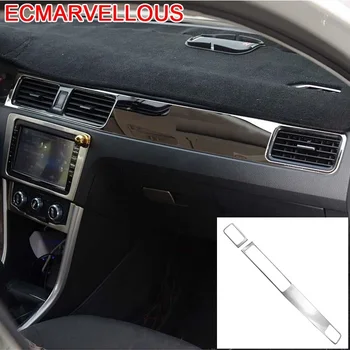 

Control System Outlet Air Conditioner Panel Automobile Chromium Decorative Car Styling Accessories 18 19 FOR Volkswagen Santana