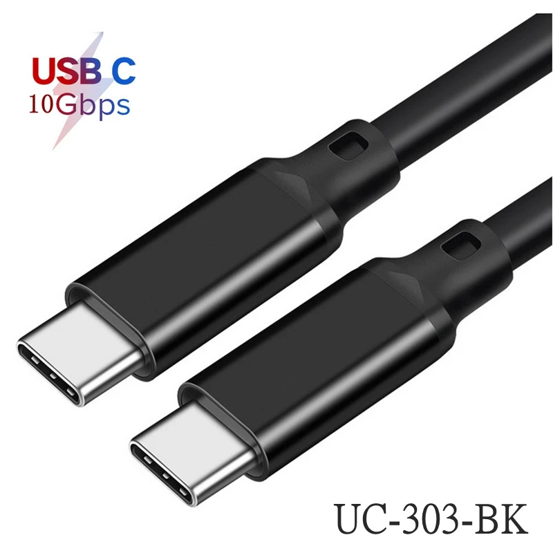Câble photo,Câble USB 100 Gen2 10Gbps Thunderbolt 3 USBC W PD 3.1 pour