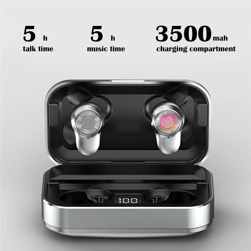 Bluetooth наушники новые airdots tws A6 pro беспроводные наушники спортивные наушники с зарядным устройством 3500 мАч супер бас качество звука