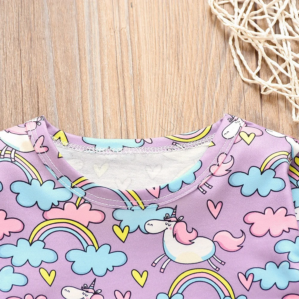 Новинка; Одежда для новорожденных; комбинезон для мальчиков и девочек с разноцветным принтом радуги; хлопковые комбинезоны с длинными рукавами; Детский комбинезон; костюм для подвижных игр