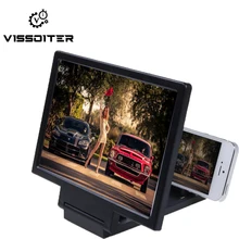 Amplificador de tela de celular dobrável, lente de aumento portátil universal para tela de celular, expansor para aparelho celular