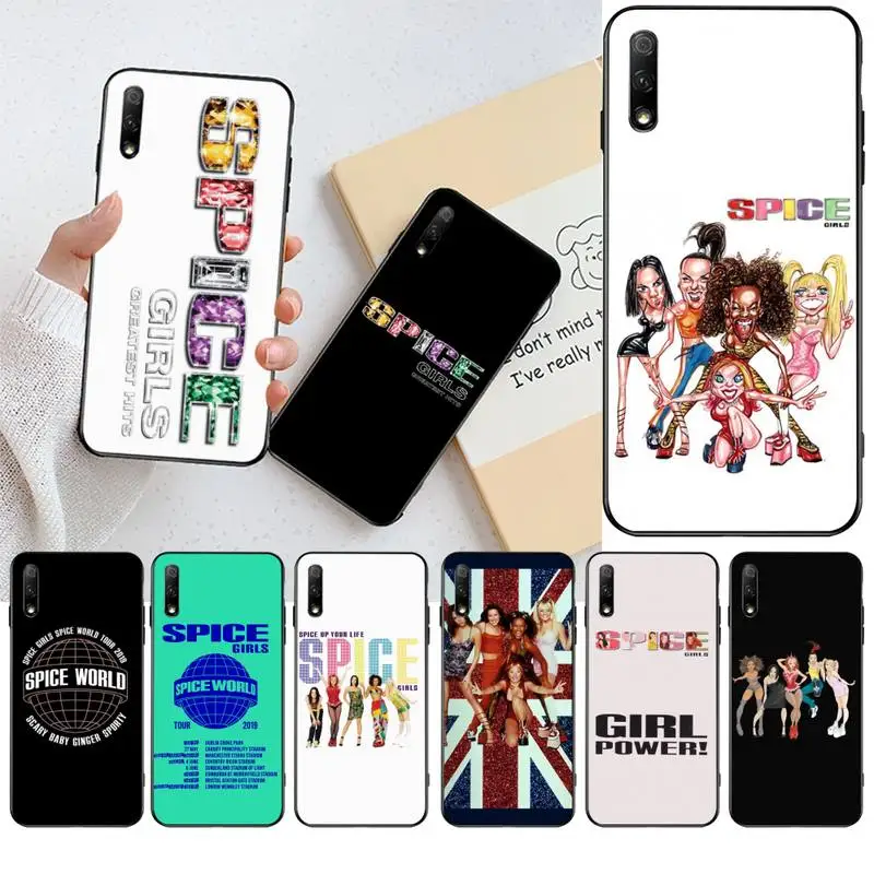 CUTEWANAN Spice Girls Bling Cute Phone Case for Huawei Honor 30 20 10 9 8 8x 8c v30 Lite view pro | Мобильные телефоны и