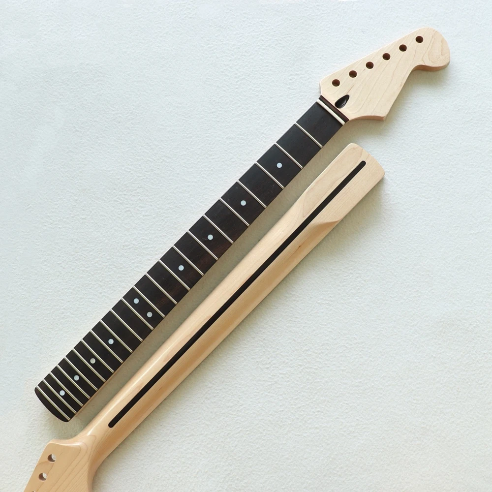 Nitro satin finished 22 fret канадский клен ST гитара Шея с палисандр гриф 43 мм гайка и Швабра