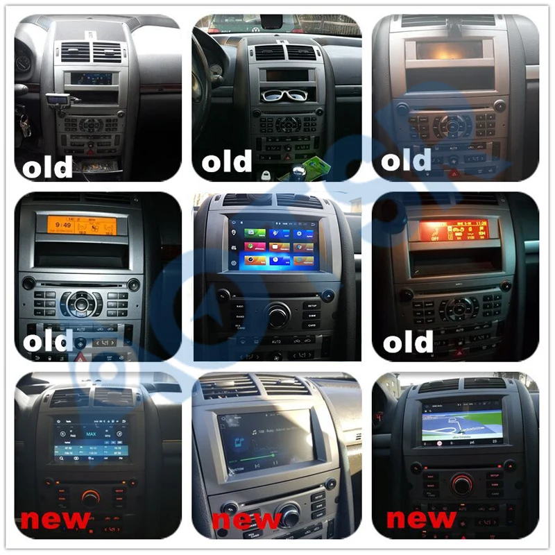 Excellent Android 9.0 9.1 Car DVD Player GPS Glonass Navigation for Peugeot 407 2004-2010 4GB RAM 32GB ROM Multimedia Radio Stereo DSP 1