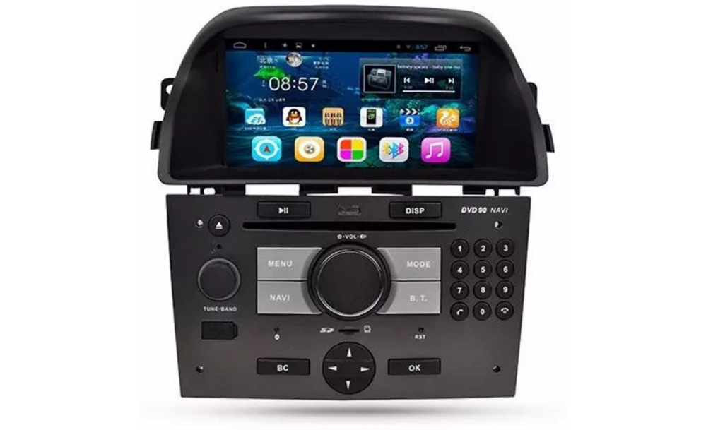 Liislee Android 7,1 up для Opel Antara 2008~ 2013 автомобильный стерео экран радио Carplay BT GPS навигация Мультимедийная система DVD плеер