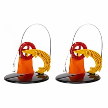 Portable Winter Ice Fishing Rod Tip Up Flag Pole Indicator Equipments Hand-free Compact Pole Outdoor Firm Cold-Resistant