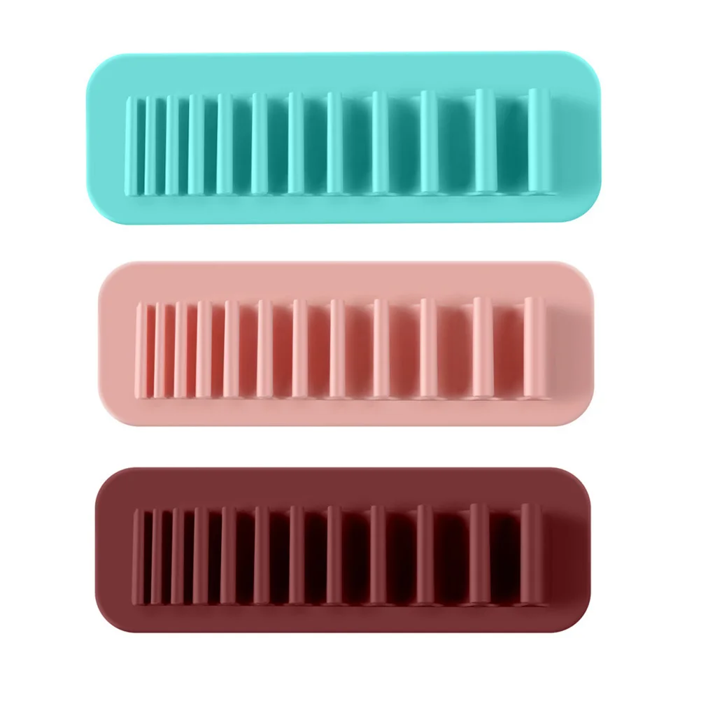 Toothbrush Storage Holder Environmental Protection Silicone Makeup Brush Drying Rack Bathroom Storag Shelves Racks for Home | Дом и сад