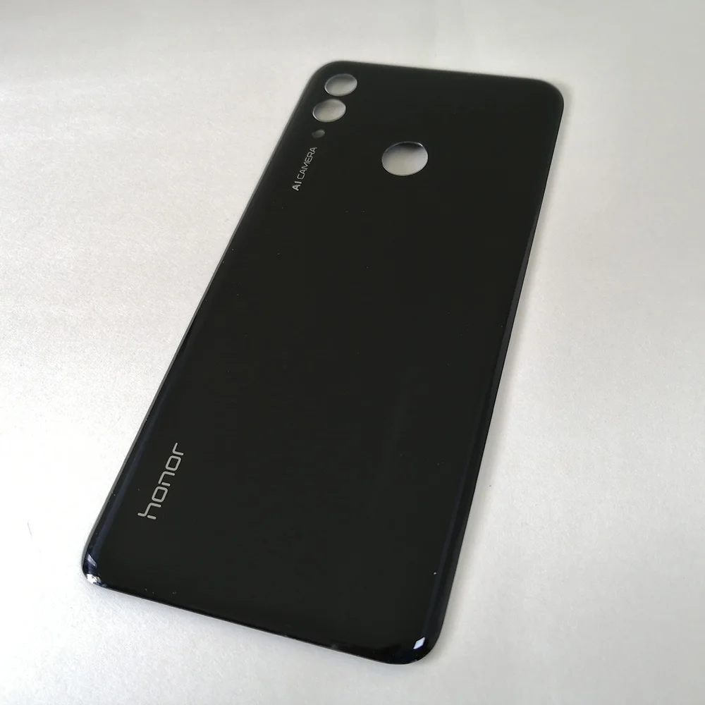 huawei honor 10 lite задняя Пластиковая Крышка батарейного отсека POT-LX3 L23 LX1 L21 LX2 корпус двери Задняя часть - Цвет: Black Honor 10 lite