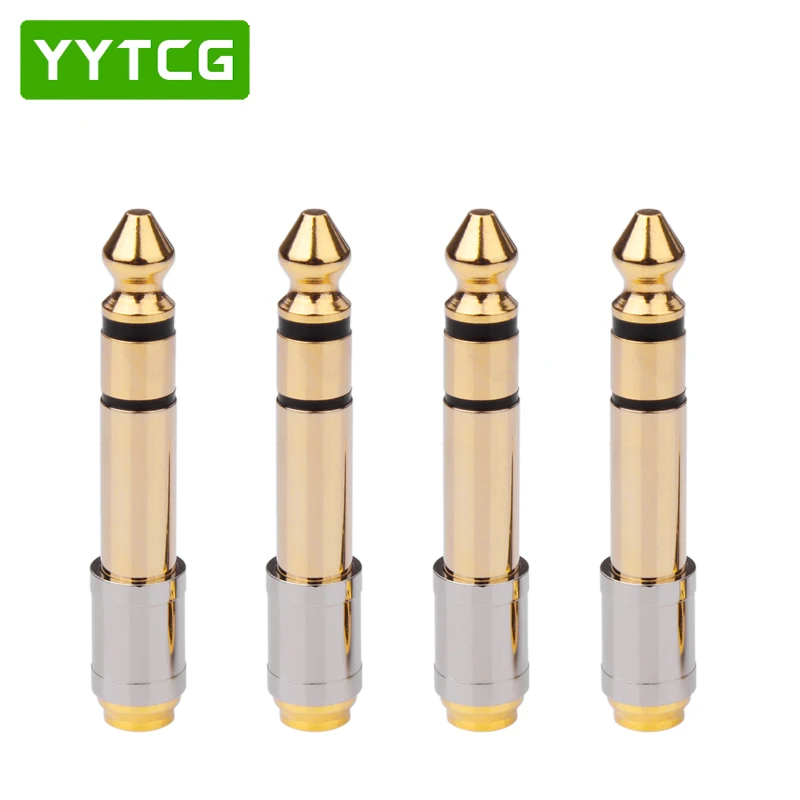 Штекер YYTCG 6 5/6 35 мм штекер гнездо 3 5 усилитель для наушников микрофонный аудио
