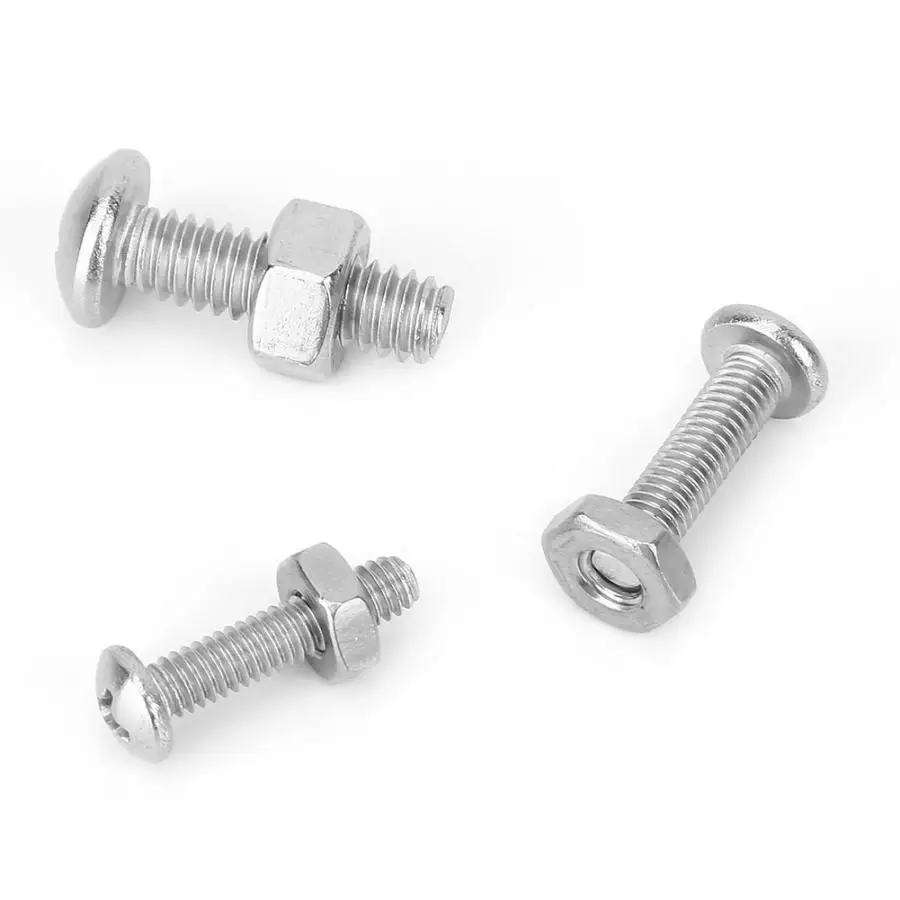 278pcs/set Stainless Steel Pan Screws Nuts Combination Kit