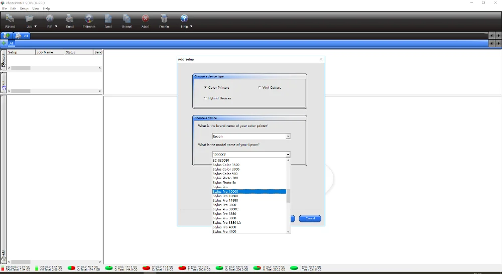 Ver 10,52 E pson photoprint RIP Для E pson принтер MC PM SES принтер